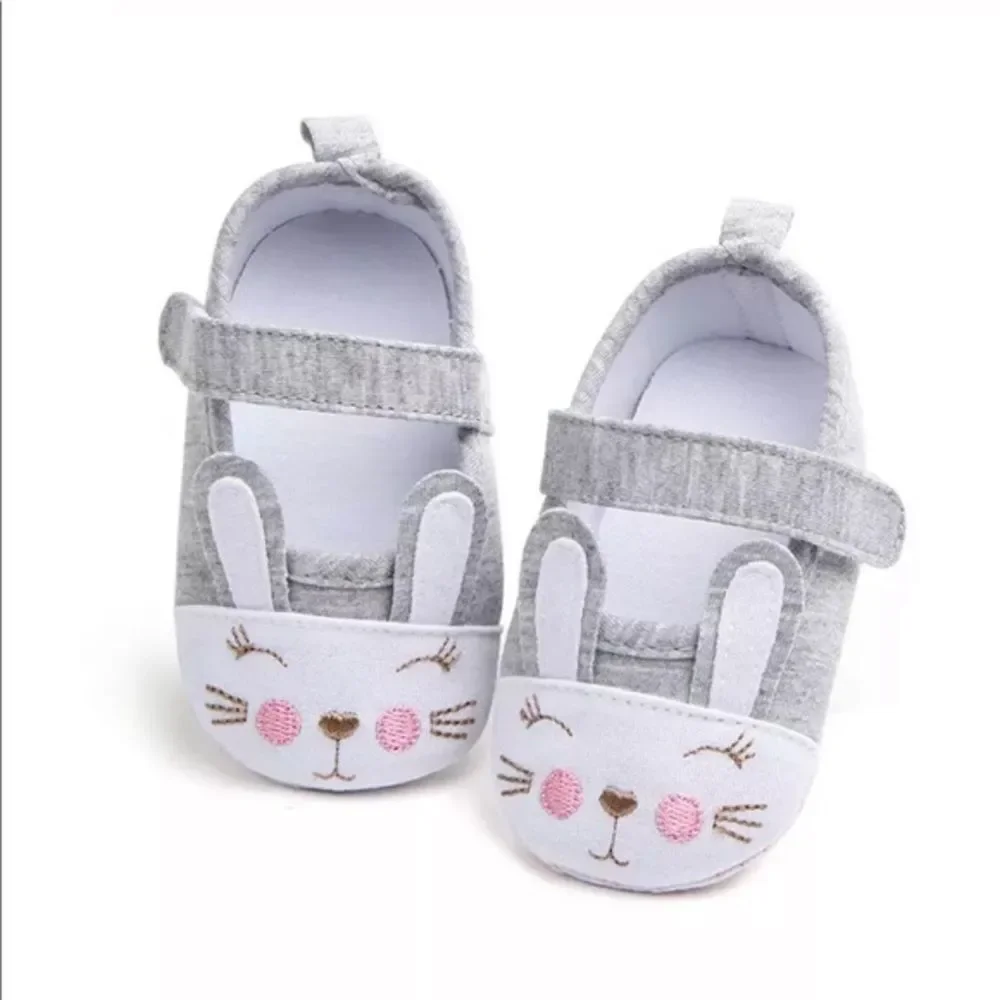 CUTEST Canvas Bunny Shoes (0-6 months & 6-12 months)
